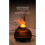 Essential Oil Diffuser Volcano Fire Diffuser Humidifier 350ml Cool Mist Humidifier 7 Colors Light for Room Office A 6