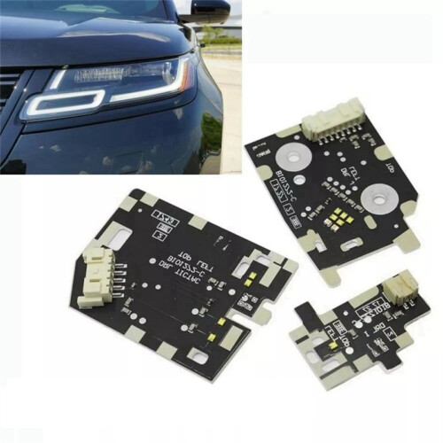 For   Velar 2018-2021 Car Daytime Running DRL Boards LED Headlight Chips Left 2