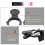New TC-206 Trial Frame Clip Frame Optometry Monocular Optical Test Frame Bracket Ophthalmic Instrument (2 Pieces) A 5