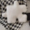 Plush Puzzle Pillow Irregular Shape Pillow Fun Puzzle Pillow Suitable for Sofa and Bed White 5
