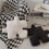 Plush Puzzle Pillow Irregular Shape Pillow Fun Puzzle Pillow Suitable for Sofa and Bed Black 3