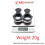 New TC-206 Trial Frame Clip Frame Optometry Monocular Optical Test Frame Bracket Ophthalmic Instrument (2 Pieces) A 4