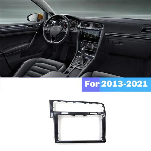 8 Inch Glass Screen Frame for   7 2013-2021 Console Center GPS Navigation Panel Cover Trim Frame 1