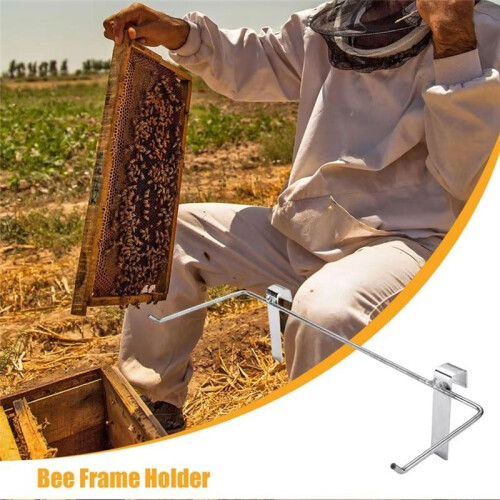 Bee Hive Frame Grip Beekeeping Frame Stand Supplies Tools Hive Support Bracket Rack Sturdy Garden Accessories 2