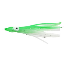 Esca Morbida per Polpo da 100 mm, Esca per Polpo, Gonna per Calamari, Attrezzatura da Pesca, Esca da Traina, Gonna Luminosa In PVC, Esca da Pesca 007