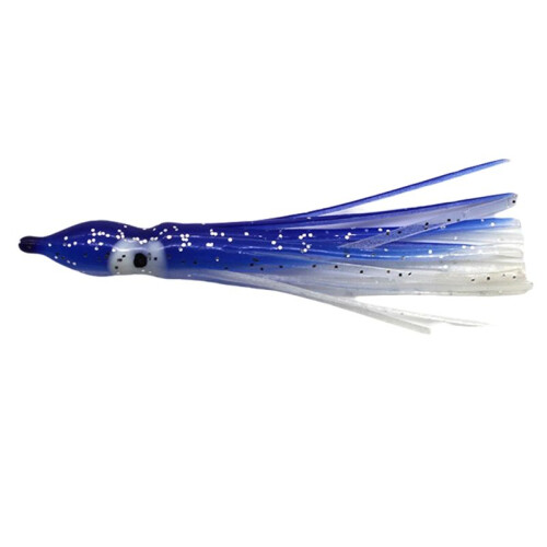 Weicher Oktopus-Köder, 100 Mm, Oktopus-Köder, Tintenfischrock, Angelgerät, Trolling-Köder, Leuchtender PVC-Rock, Angelköder 008