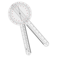 Digitale Goniometer 360 Graden, Goniometer Fysiotherapie - 12 Inch