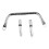 Motorcycle Multifunctional Lever Child Safety Grab Bars Navigation Bracket Storage Hook Bracket for  GTS300 Silver 1