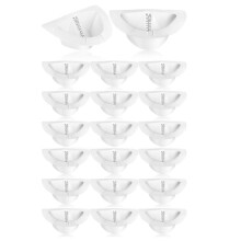 20 Stuks Urinehoedjes voor Toiletten, Urineopvanghoedjes, Urinebekers, Plasbekers, Urinemonsterbekers voor Vrouwen, 40oz/1200cc