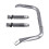 Motorcycle Multifunctional Lever Navigation Bracket Storage Hook Bracket for  Sprint 150 Primavera 150 Silver 1