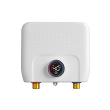 Water Heater Electric Instant Water Heater Under Sink,Conversion Between Fahrenheit and Celsius, Remote Control,A