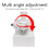 ZY-86D Wall Bracket for StarLink  Eaves Rain Ditch Special Bracket Alloy Support Waterproof Adjustable Angle Stand 3