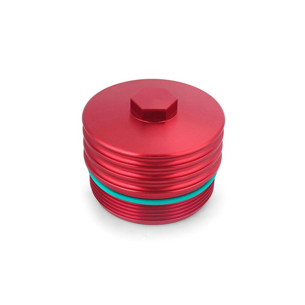 Oil Filter Cover Aluminum Alloy Engine Oil Filter Housing For N20 N26 N51 N52 N53 N54 N55 Z4 Car Modification Red 4711011389355