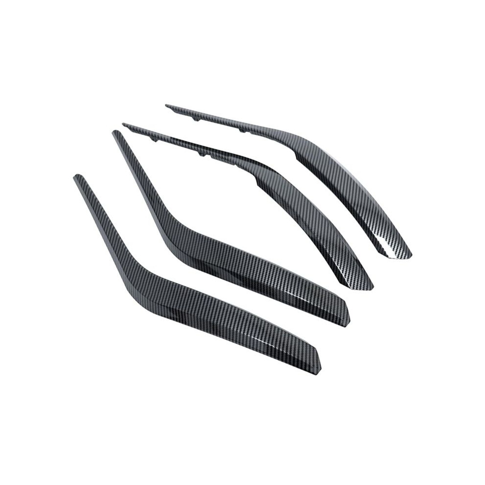 Car Inner Door Handle Pull Panel Cover For X1 E84 2010-2015 Replace 51412991775 51412991776 Carbon Fiber Pattern 6032229984322