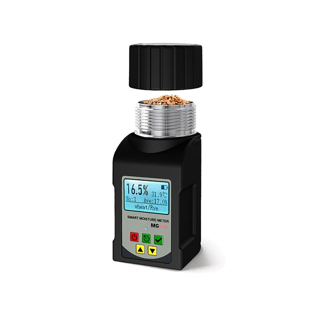 5-In-1 Portable Grain Moisture Meter, 25 Grains, Humidity Tester For Wheat Bean Peanut Moisture Detector, -Pro 4711619209833