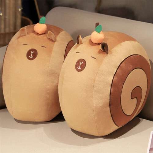 Snail Puffer Pillow Car Cushion Long  Back Sofa Pillow Office 1