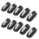 10PCS Random Color Carpenter Pencil Sharpener Manual Pencil Sharpener for Flat Carpenter Pencils 1