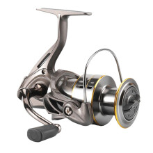 Moulinet de Pêche Luya en Métal pour Lancer Longue Distance (Bille en Caoutchouc Souple), B