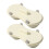 Microwave Steamed Egg Mold Microwave Steamer Container Steamed Egg Box Eggs Creamy-White 1