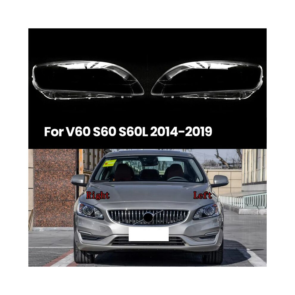 For S60 S60l 2014-2019 Transparent Lampshade Headlight Mask Cover Headlamp Shell Lens 6032952490084