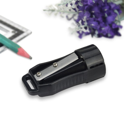 10PCS Random Color Carpenter Pencil Sharpener Manual Pencil Sharpener for Flat Carpenter Pencils 2