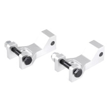 Verlagingsset voor Voetsteunen voor Motorfietsrijder voor Raptor 350 660R Zilver