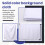 1.5x2M Photography Background Backdrop Cloth for Photo Studio Video Props Solid Color Wall Decor White 5