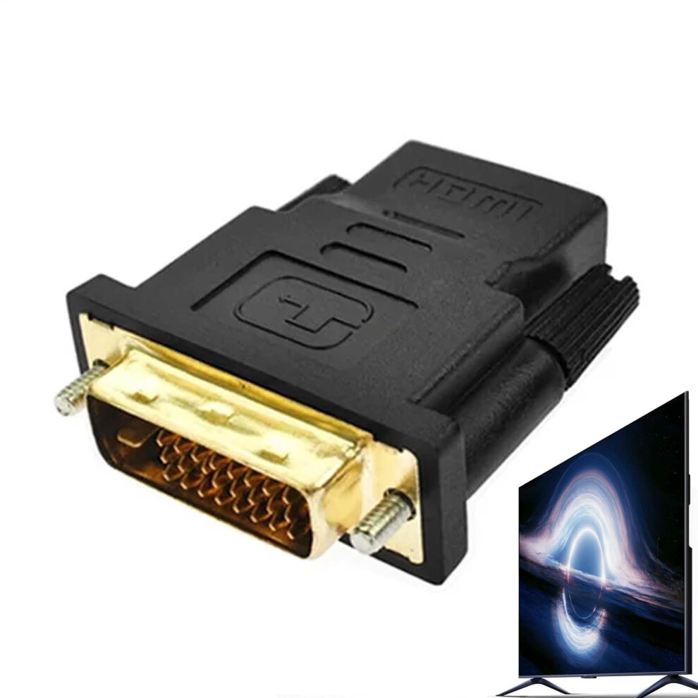 Definition Multimedia Interface To Dvi Adapter Dvii Converter, Stable Signal Transmission, Compatible With Pcs 9347817930979