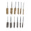 12PCS Bore Brush Copper & Iron, 8-19mm, Hex Shank 3