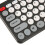 Compact & Stylish Wireless Keyboard Mouse Set - Black Ergonomic Design 11