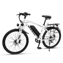 26" Electric Bikes for Adults, Mountain Bike w/36V 13AH Li-Ion Battery