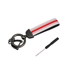Porte-clés de voiture-Couleur du pistolet Blanc rose rose blanc