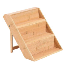 Spice Rack Kitchen Bamboo Wood Seasoning Rack Organizer With Smooth
