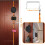 Hat Organizer for Wall, Versatile Hat Holder with Adjustable Hooks, Durable Construction for Door Mountable Storage and Multiple Usage 5