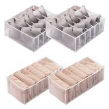 Organizational Excellence, Underwear Drawer Organizer with High-quality Fabric for Breathable and Durable Storage, Space-saving Foldable Design for Op