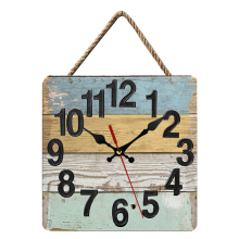 Poetic Time Traveler, Non Ticking Wall Clock With Vintage Rustic Charm, Quartz Analog Movement For Unwavering Precision, A Versatile Decor Piece For E