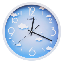 Modern Decorative Non-Ticking Clock, Easy to Read Silent Wall Clock with Precise Walking for Living Room Study Kids Room