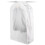 Garment Covers, Hanging Clothes Storage with Space-saving Foldable Design, Clear Visibility for Wardrobe Organization, Reusable Protection Against Dir 1