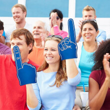 (Blue) Foam Finger Giant Foam Giant Foam Giant Foam Hand Foam Finger Large Foam Hand Pointing Finger For Sports Fans For Sports 243494-Yvan