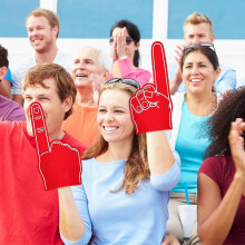 (Red) Foam Finger Giant Foam Giant Foam Giant Foam Hand Foam Finger Large Foam Hand Pointing Finger For Sports Fans For Sports 243494-Yvan
