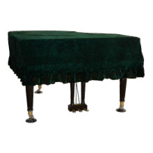 (150 to 160CM, green) Velvet Grand Piano Cover Piano Cover-antistatic Non-stick Ash