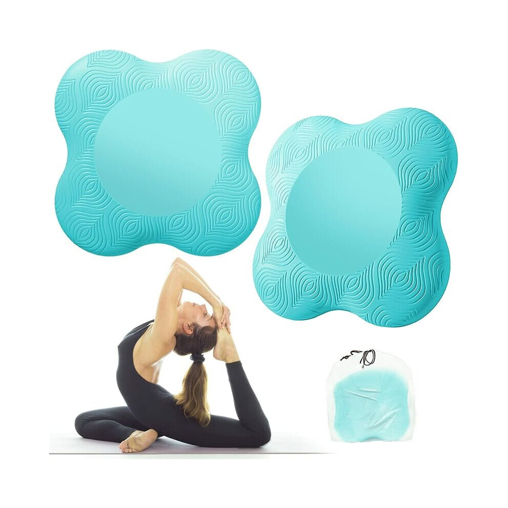 Yoga Knee Protectors, Ergonomic Design & Comfortable Support For Knees Elbows Wrists Hands Head Foam Pilates Kneeling Pad, Extra Thick Yoga Knee Pads 9128293061919