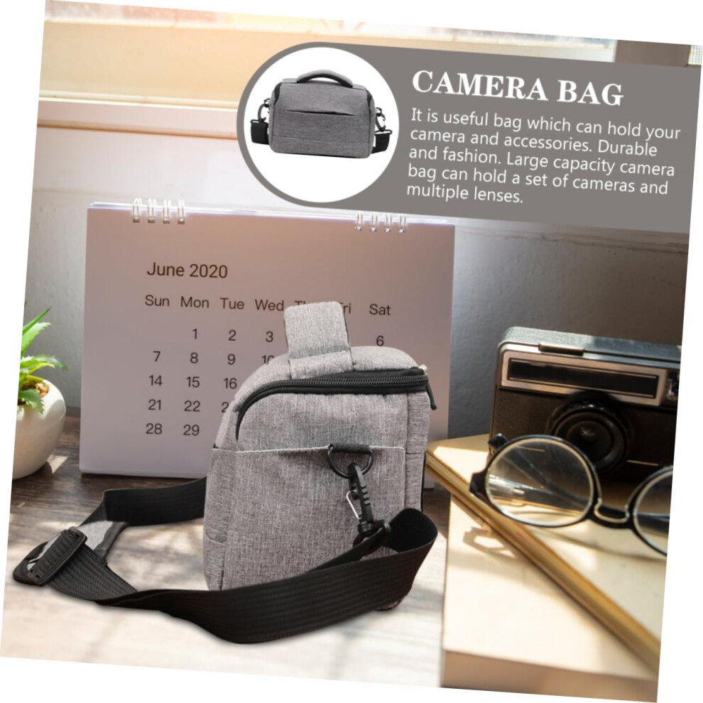 Camera Protective Bag, Durable Travel Storage Pouch With Large Capacity Storage Space For Mirrorless Cameras, Wear Resistant Shock Nylon Material 9128293497671