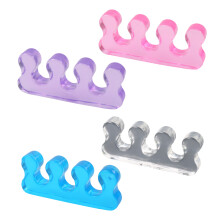 Toe Separators for Pedicure, Soft Gel Toe Spacers with Ergonomic Design, Reusable Silicone Toe Dividers for Nail Art and Toe Correction, Easy to