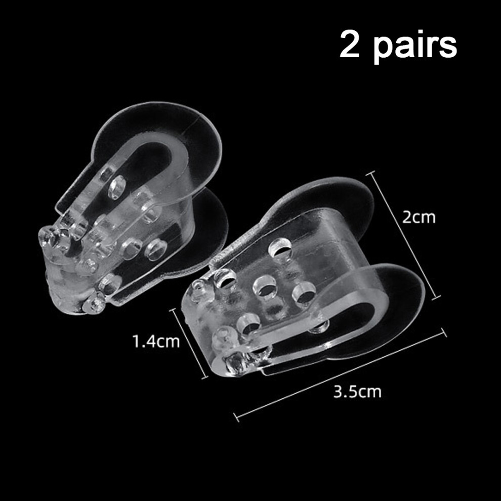 Toe Spacers Breathable Comfort Corrector, Big Toe Alignment Gel Toe Separator Hammer Toe Straighteners For Overlapping Toes (4PCS Unisex)