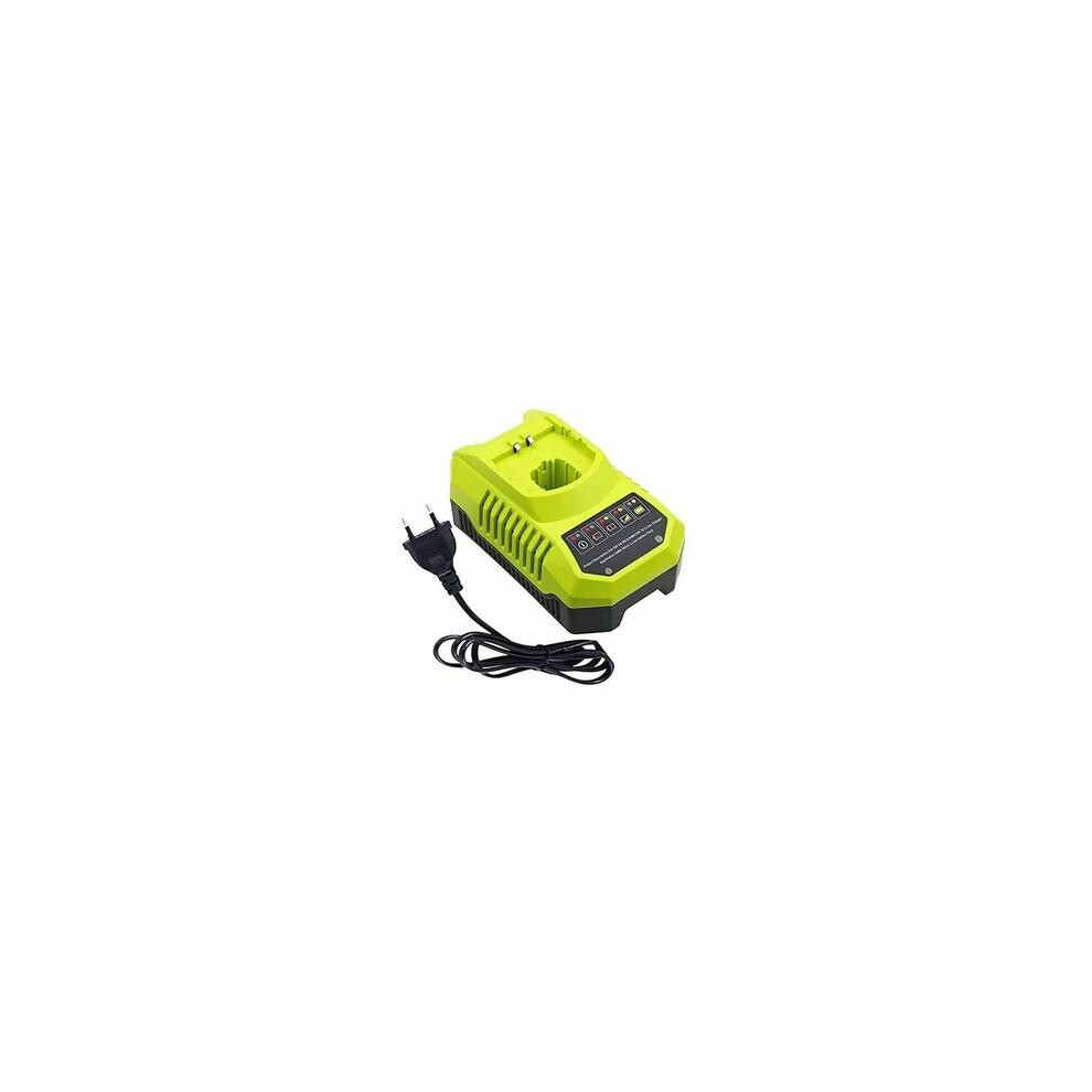 Replacement Charger Compatible With Ryobi P117, 18V Battery Charger For Lithium Ion And Nicad Battery Types, Features Led Screen For Battery Charge 9405630250329