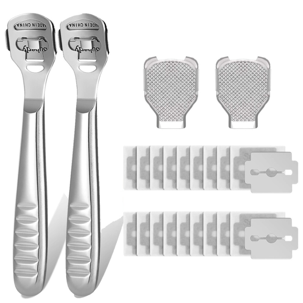 Surgical Grade Pedicure Manicure Tool, Ergonomic Design For Optimal Control, High-Quality Callus Shaver Set With Detachable Head, Replacement Plane