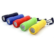 10-Pack Professional Outdoor Mini Flashlights Set, Super Bright 100 Lumen LED