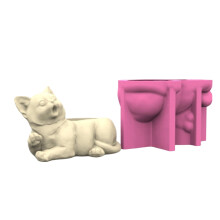 Jardinière créative pour chien, moule en Silicone robuste pour