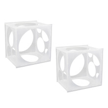 Multipurpose Clear Balloon Measurement Container Removable